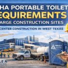 OSHA Portable Toilet Requirements West Texas Data Center Construction Sites